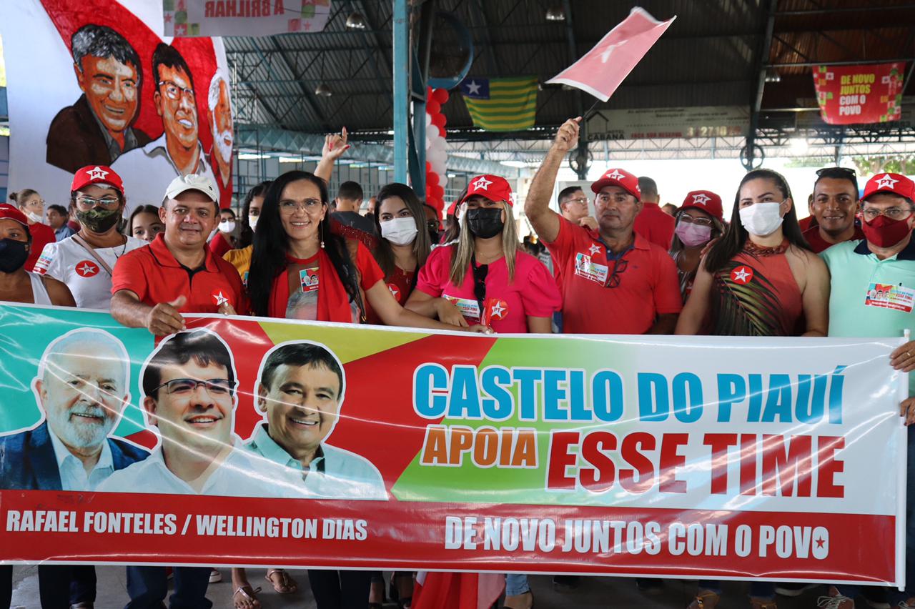 PT lança pré-candidaturas de Rafael Fonteles e Wellington Dias