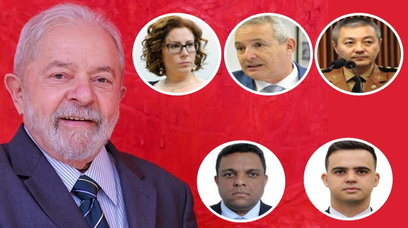 Lula e deputados que o ameaçam