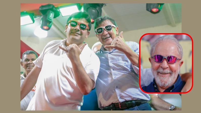 Rafael Fonteles, Wellington Dias e Lula