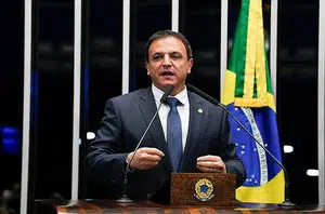 Senador Márcio Bittar (União Brasil-AC)(Reprodução/Senado Federal)