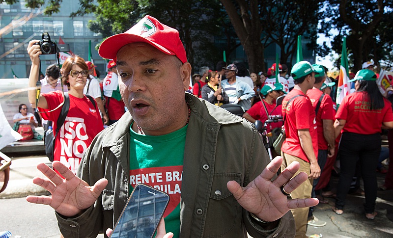 Alexandre Conceição, membro da direção nacional do Movimento dos Trabalhadores Rurais Sem Terra
