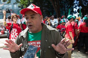 Alexandre Conceição, membro da direção nacional do Movimento dos Trabalhadores Rurais Sem Terra(MST)