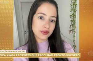 Médica Mariana de Lima Alves(Reprodução/Tv Record)