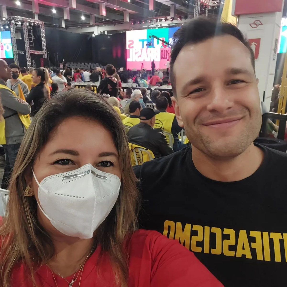 Piauienses no lançamento da chapa Lula / Alckmin