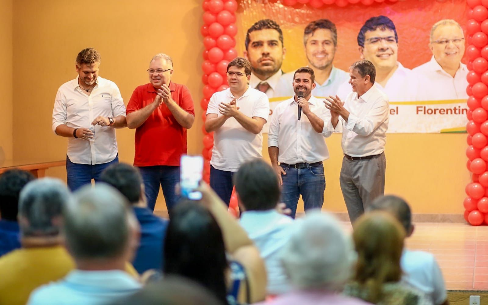 Rafael Fonteles e Wellington Dias participam de encontros organizados por Bruno Vilarinho e Merlong Solano