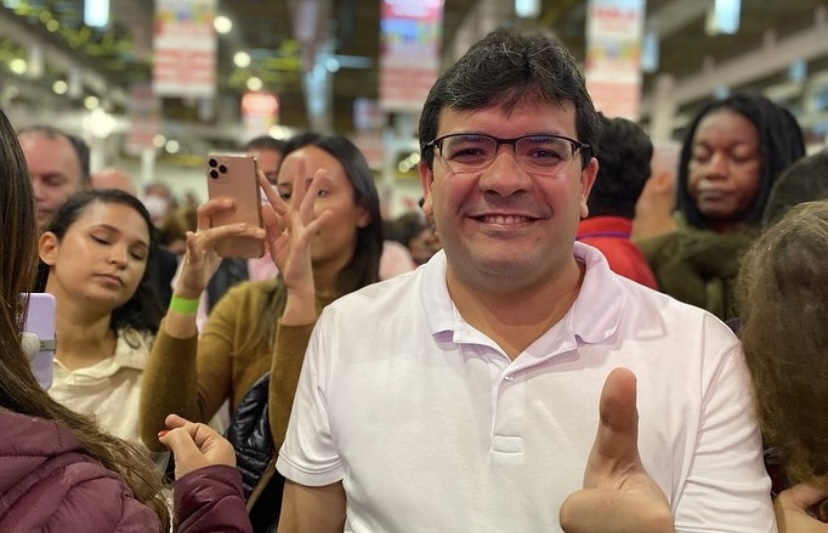 Rafael Fonteles participa de lançamento da chapa de Lula e Alckmin, em São Paulo