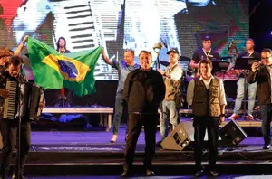 Bolsonaro é rechaçado no São João do Caruaru(Isac Nóbrega/PR)