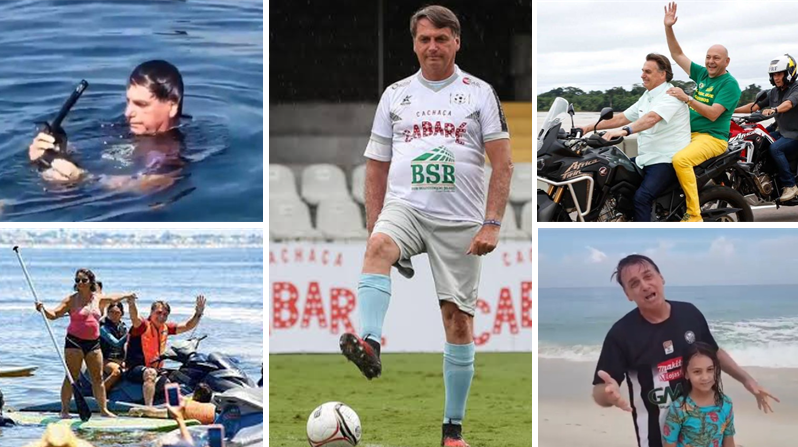 Bolsonaro não trabalha, é um preguiçoso