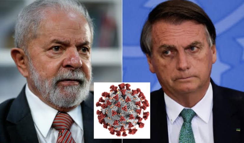 A Covid-19 pega Lula, e assombra Bolsonaro, seu parceiro nº1