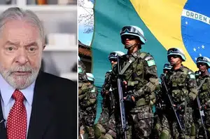 Lula e militares(Reprodução/247)