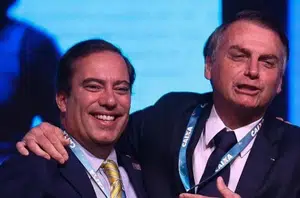 Pedro Guimarães e Bolsonaro(Reprodução)
