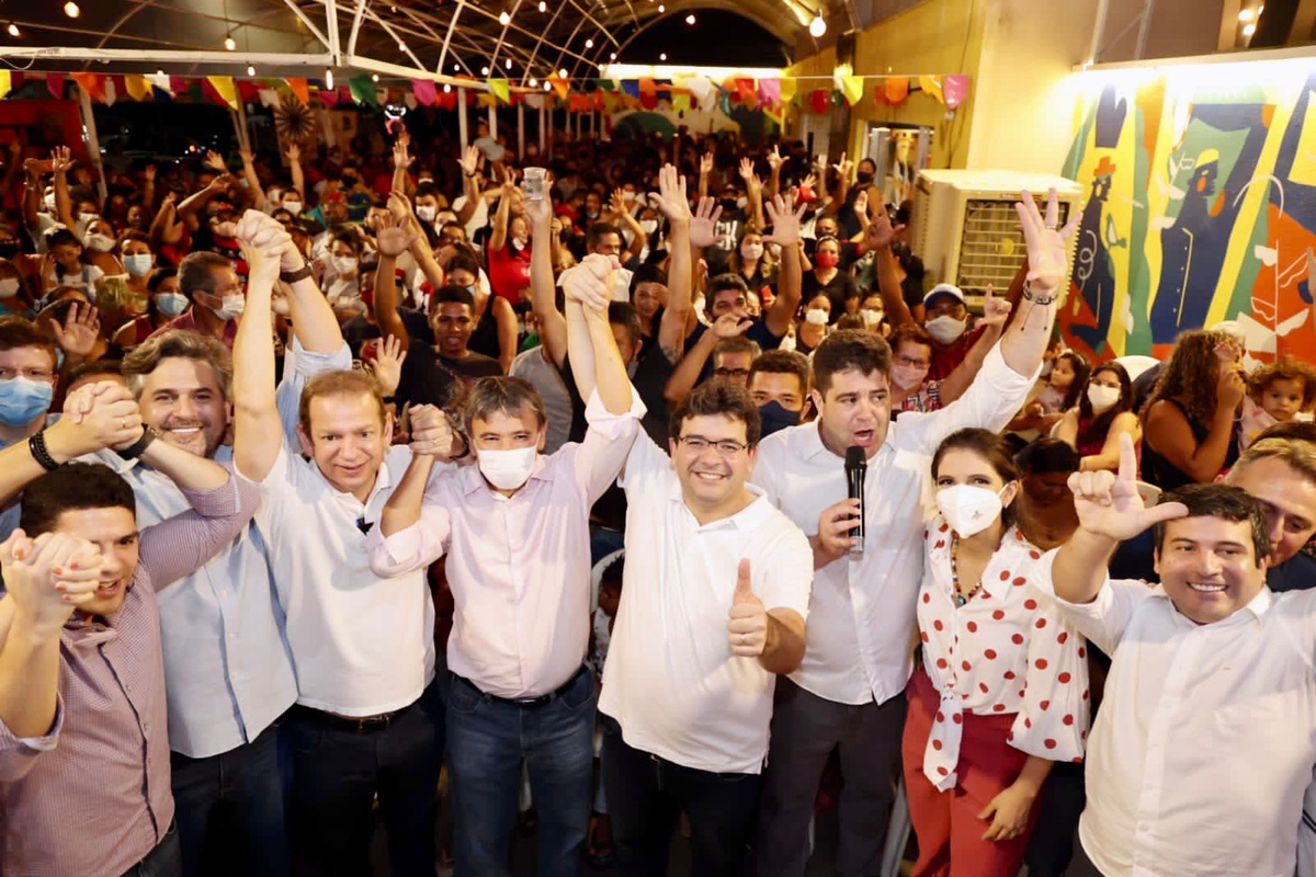 Rafael Fonteles, Wellington Dias e apoiadores