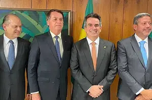 Ricardo Barros, Jair Bolsonaro, Ciro Nogueira e Arthur Lira(Divulgação)