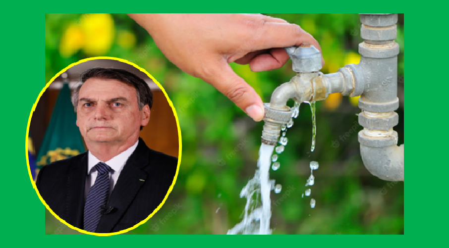 Bolsonaro abre a torneira