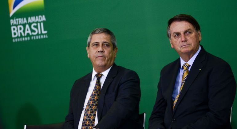 Bolsonaro e Braga Neto