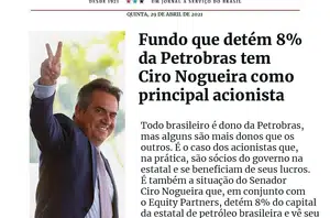 Ciro Nogueira na Folha de S.Paulo(Folha de S.Paulo)