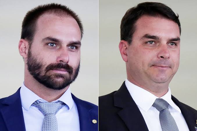 Caso Marcelo Arruda: Eduardo e Flávio Bolsonaro celebram inquérito que nega crime político