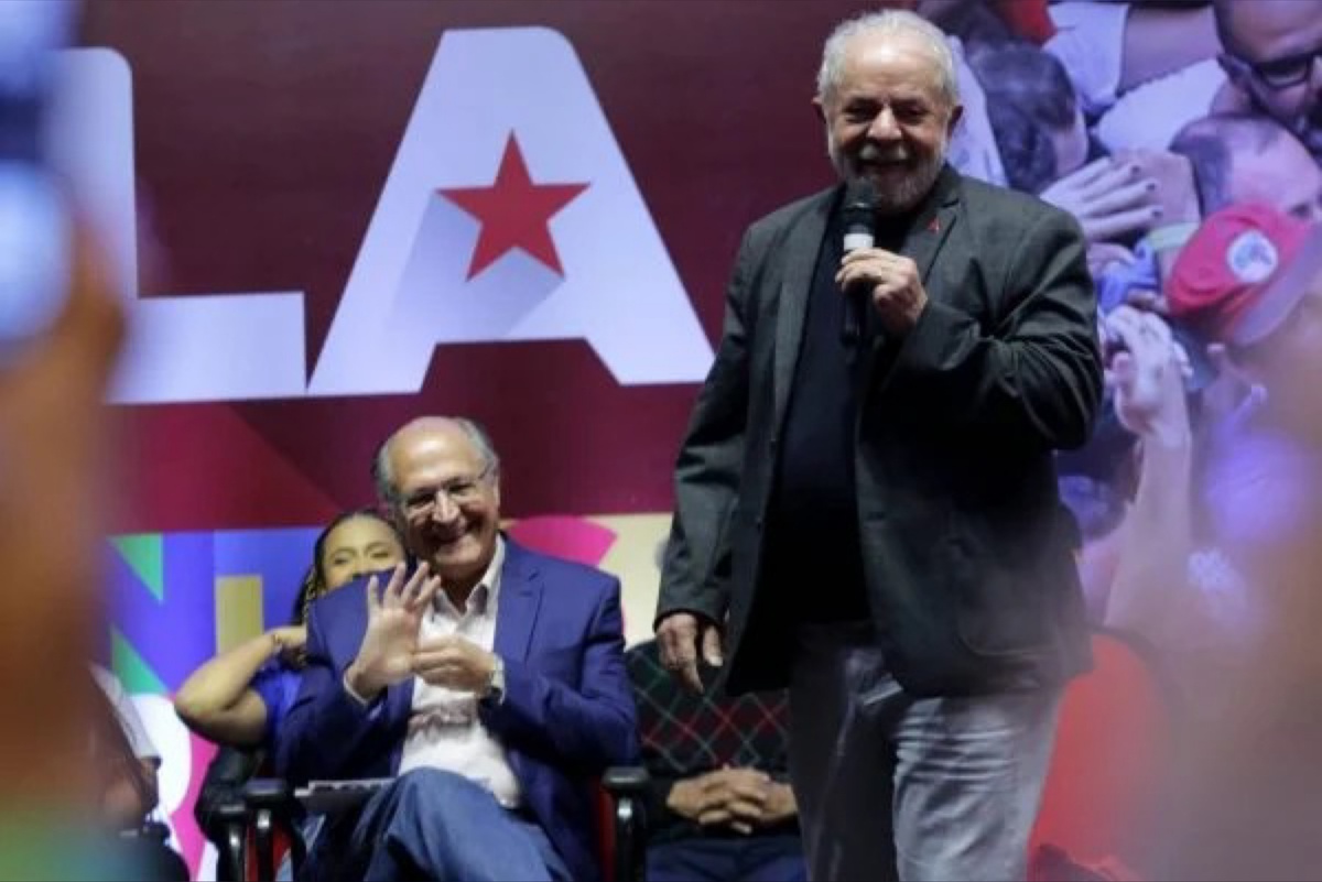 Lula e  Geraldo Alckmin