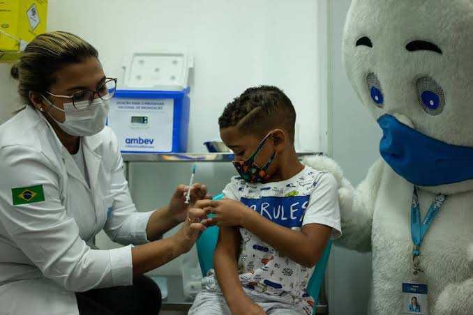 Vacinação contra a Covid em crianças