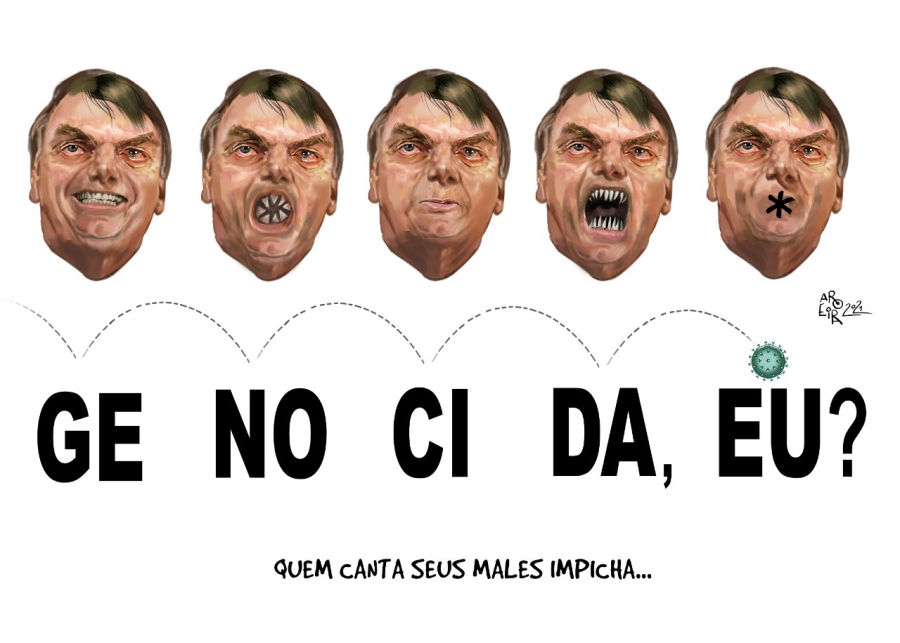 Não pode chamar de genocida? Então chame de delinquente