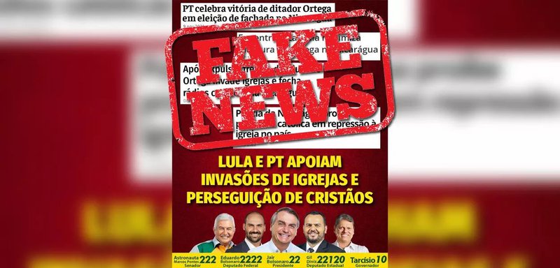 Eduardo Bolsonaro Faz Terrorismo Eleitoral E Divulga Fake News Sobre Lula Pensar Piauí 5517