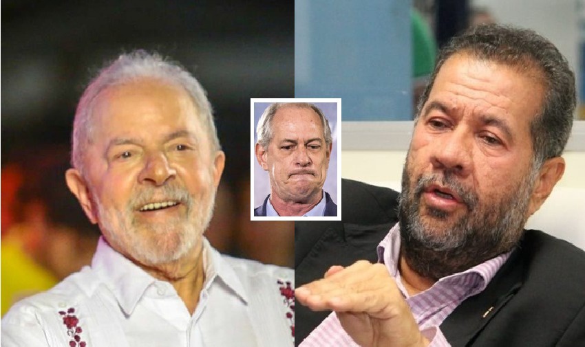 Lula, Ciro e Carlos Lupi