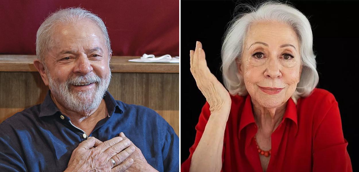 Fernanda Montenegro revela seu voto: “Que venha o Lula!