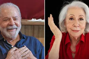 Lula e Fernanda Montenegro(Reprodução/247)