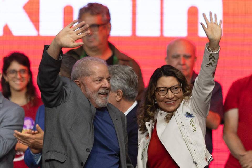 Lula e Janja