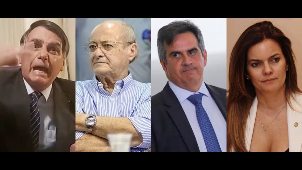 Bolsonaro, Sílvio Mendes, Ciro Nogueira e Iracema Portella