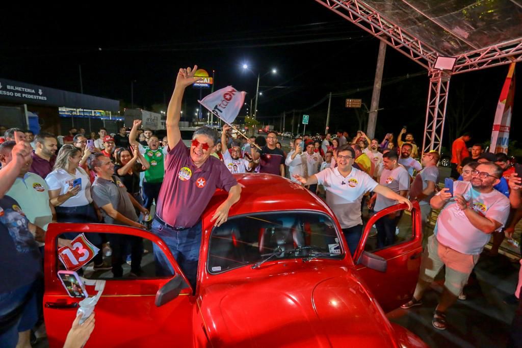 Rafael e Wellington abrem campanha eleitoral com “Madrugadão do 13”