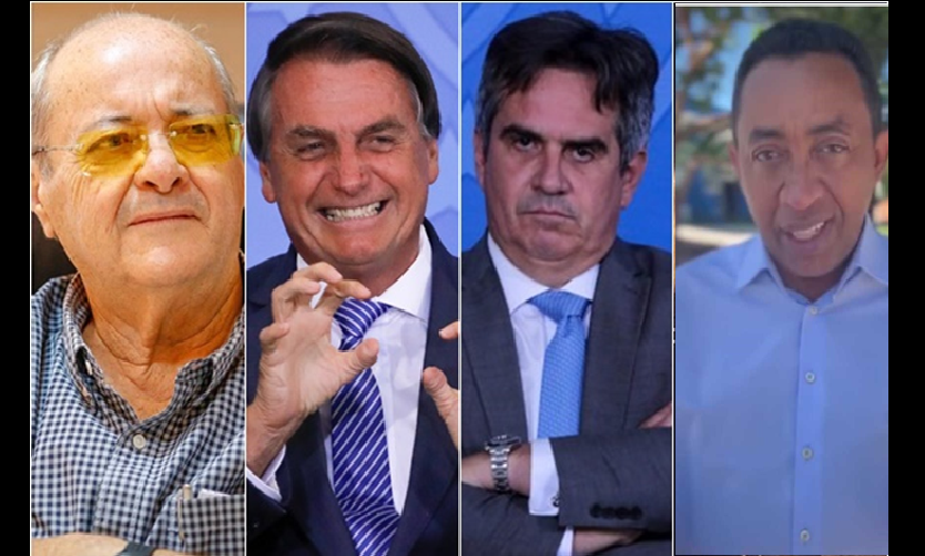 Silvio, Bolsonaro, Ciro e Joel