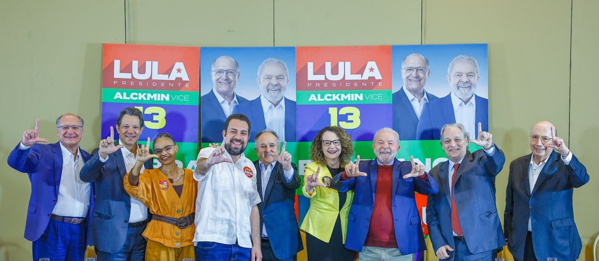 Apoio de ex-candidatos à presidência a Lula