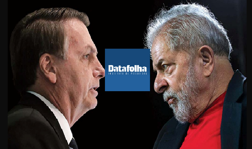 Datafolha 2º turno: Lula tem 49%, e Bolsonaro, 44%