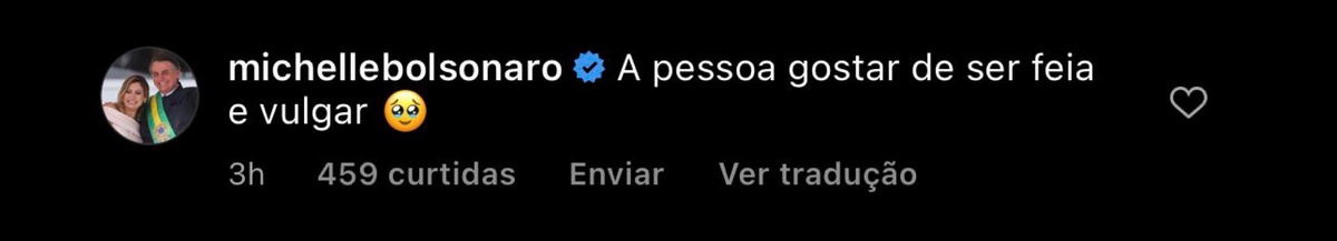 Comentário de Michelle sobre Bruna