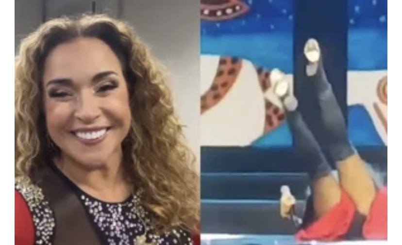 Vídeo: Daniela Mercury cai durante show na Parada da Diversidade em Teresina