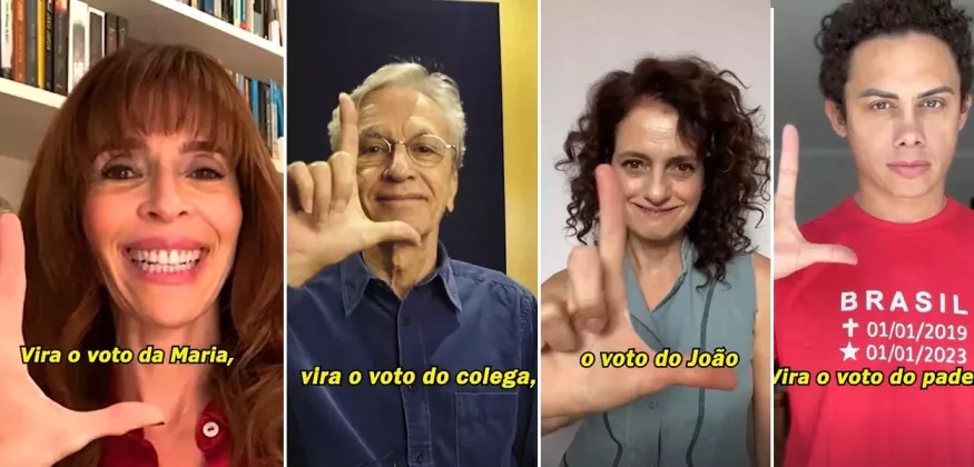 Vídeo- Artistas lançam música em apoio a Lula no 1º turno: “Vira voto”