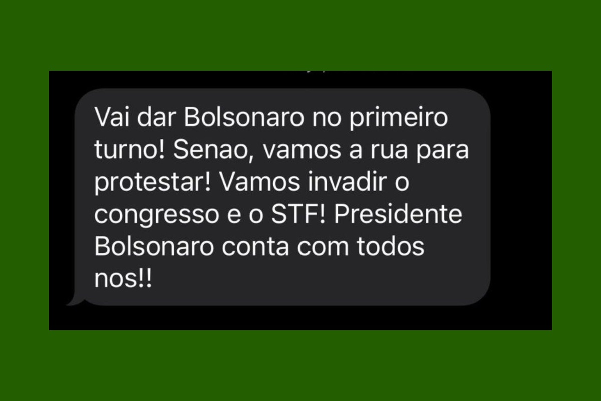 Governo do Paraná dispara mensagens pró-Bolsonaro