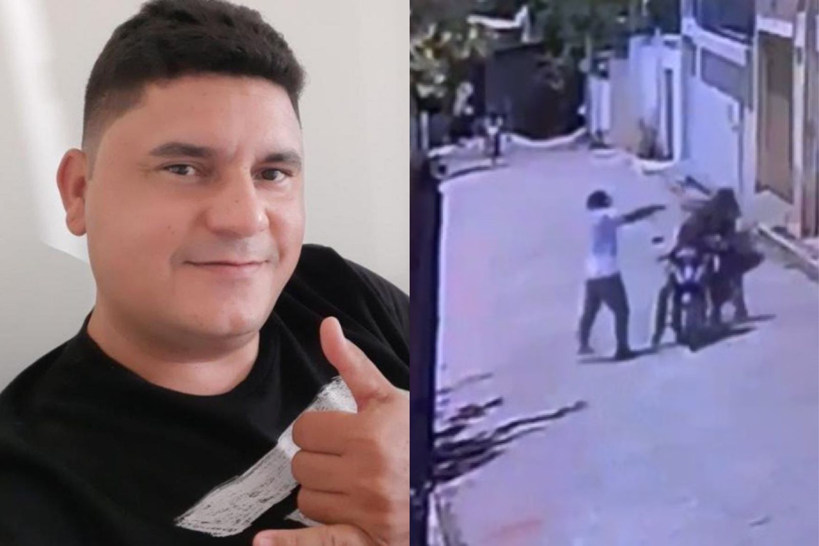 Vídeo mostra marido de secretária sendo assassinado na frente das filhas no Piauí