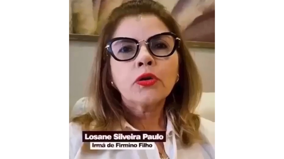 Losane Silveira Paulo, irmã de Firmino Filho