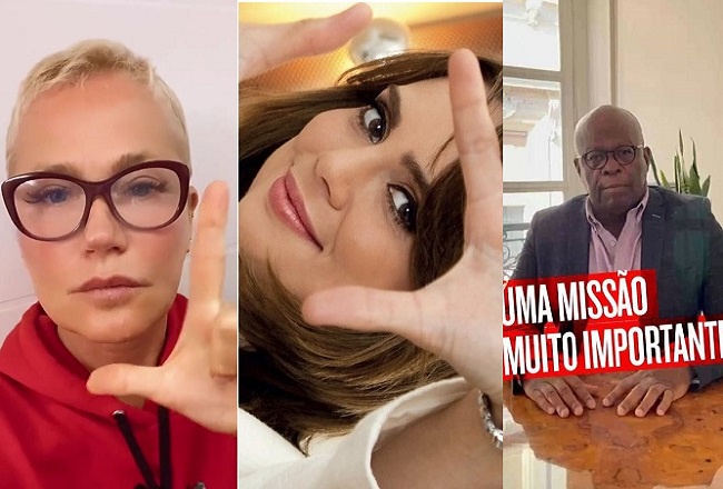 Xuxa, Sheherazade e Joaquim Barbosa fazem o “L”