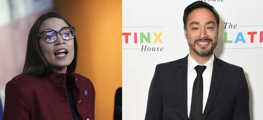 Alexandria Ocasio-Cortez e Joaquin Castro