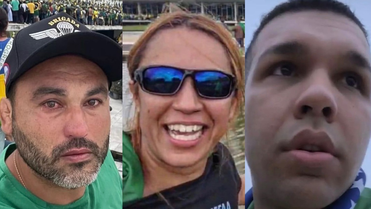 Léo Índio, Ana Priscila Azevedo e Salomão Vieira