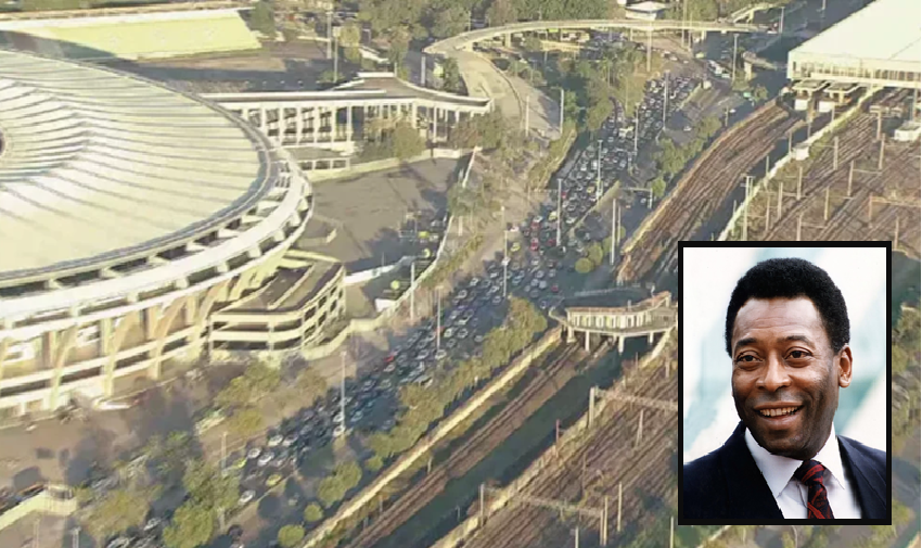 Avenida que dá acesso ao Maracanã passará a se chamar Pelé