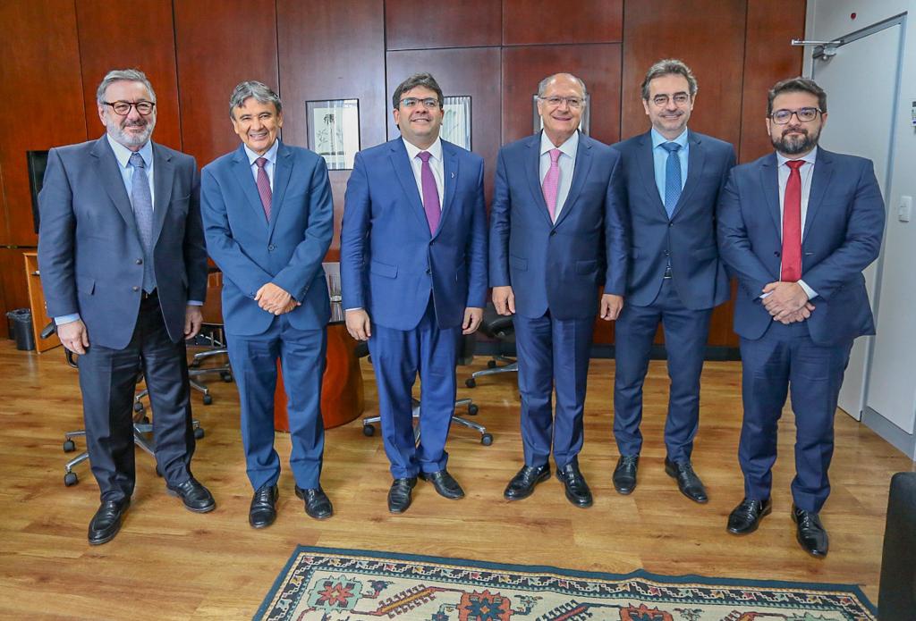 Rafael Fonteles participa de reuniões com ministros e Geraldo Alckmin em Brasília