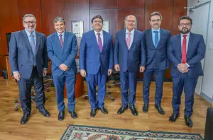Rafael Fonteles participa de reuniões com ministros e Geraldo Alckmin em Brasília(Ccom)
