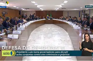 Reunião de Lula com governadores(Divulgação)