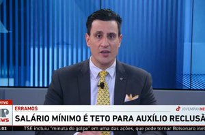 Tiago Pavinatto divulga retratação da Jovem Pan após fake news sobre Auxílio Reclusão no governo Lula(Reprodução/jovem pan)