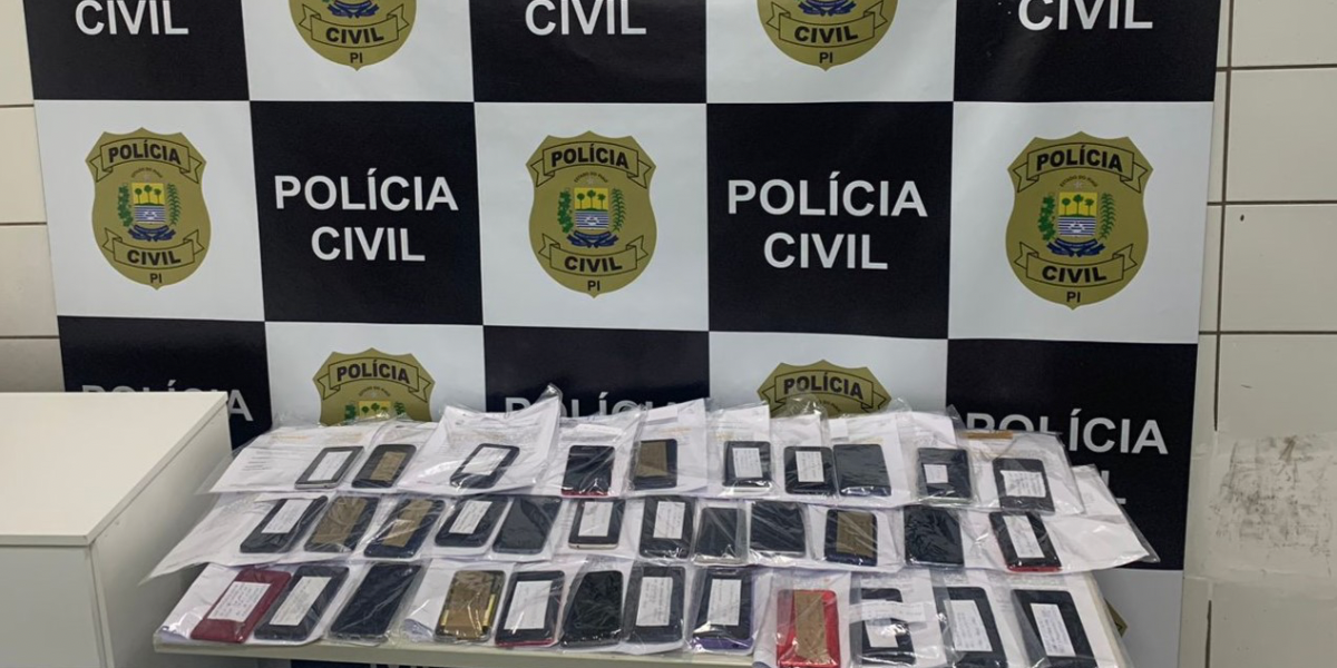 Polícia Civil do Piauí faz nova entrega de celulares que foram roubados