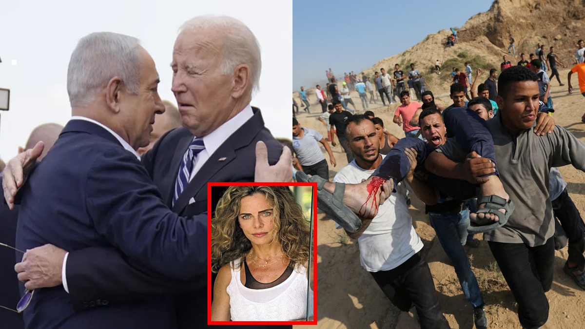 Bruna, Biden,  Netanyahu e as vítimas de velhos dementes